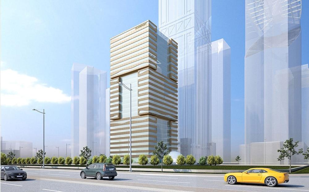 Somerset West Bay Doha Eksteriør bilde The proposed building